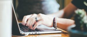 keyboard image for business writing workshop