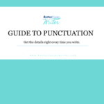 guide to punctuation