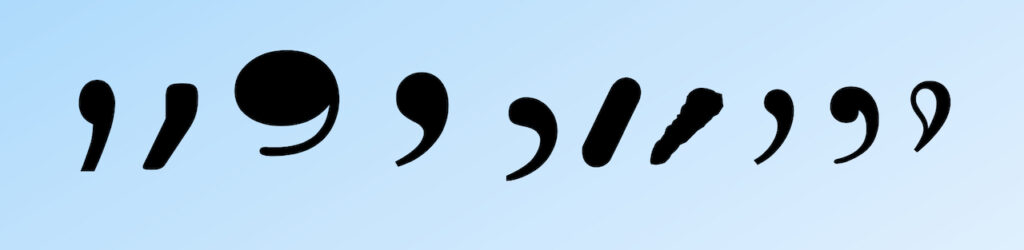 commas