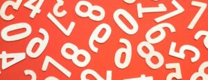 writing with numbers